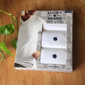 Lucky Brand V-Neck Tees